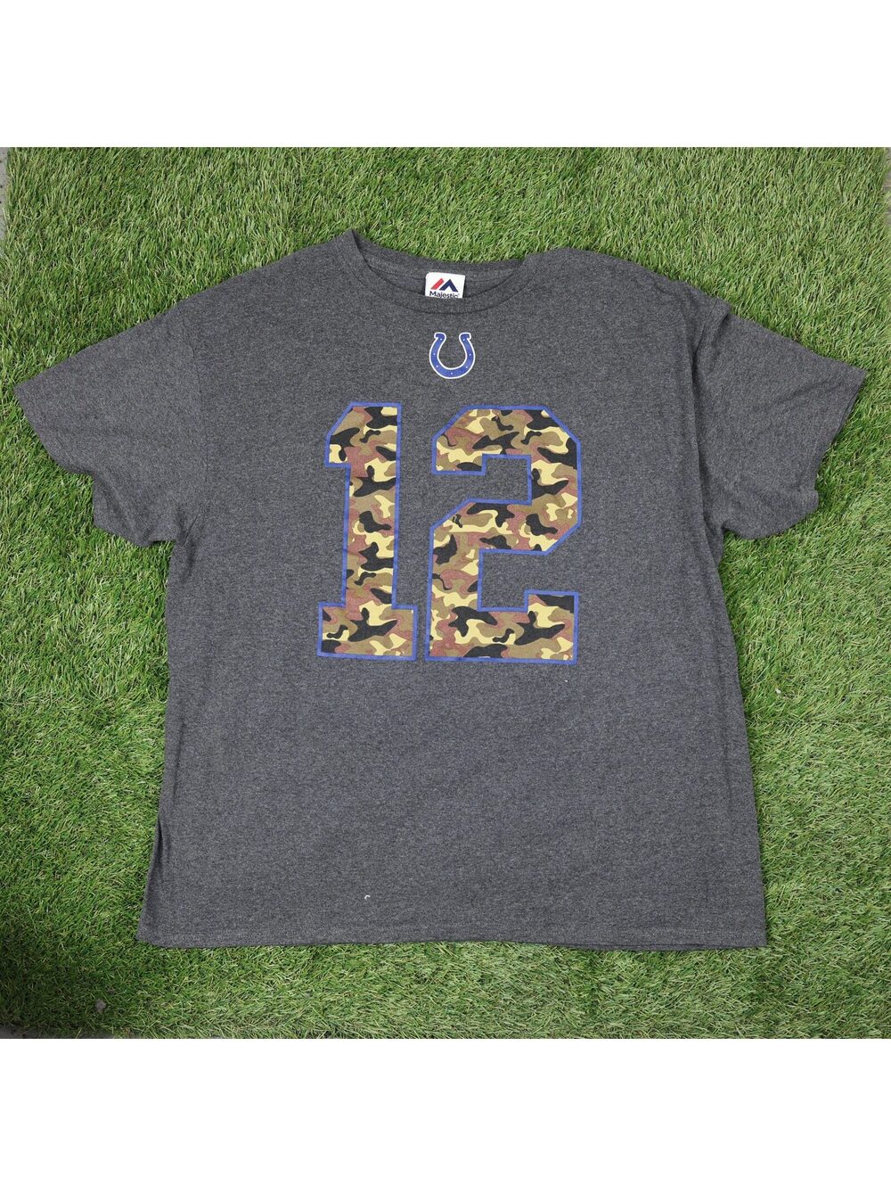 Indianapolis Colts Andrew Luck 12 Majestic T-Shirt